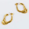 Boucles d'oreilles Aura en argent ou bronze doré à l'or