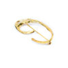 Broche Galatée – Doré à l’or fin 24 carats | Bresma | Label AÉ Paris - Image 1