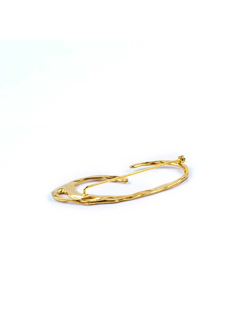 Broche Galatée – Doré à l’or fin 24 carats | Bresma | Label AÉ Paris - Image 2