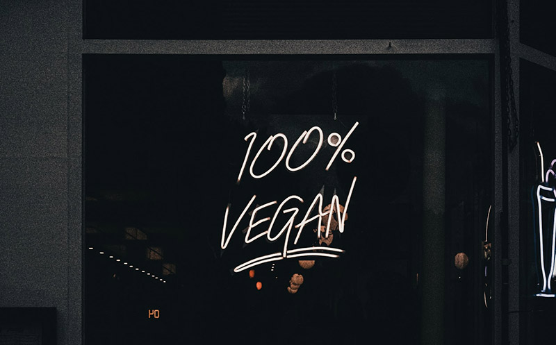 Photo accompagnant la mention « 100 % vegan »