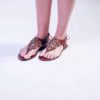 sandales barefoot mixtes Oshun I cuir vegetal et perles de verre I Uungu I Image 3 I Label AÉ Paris